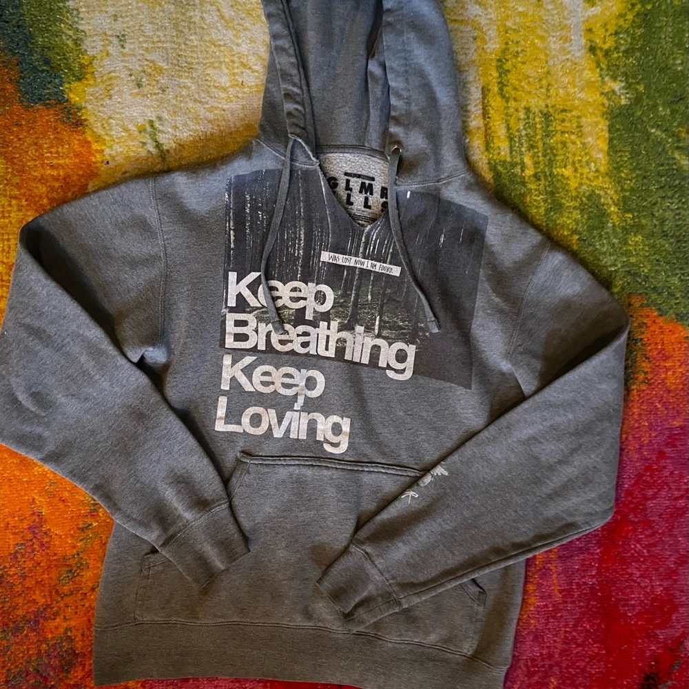 Glmr klls zumiez hoodie - keep breathing keep loving